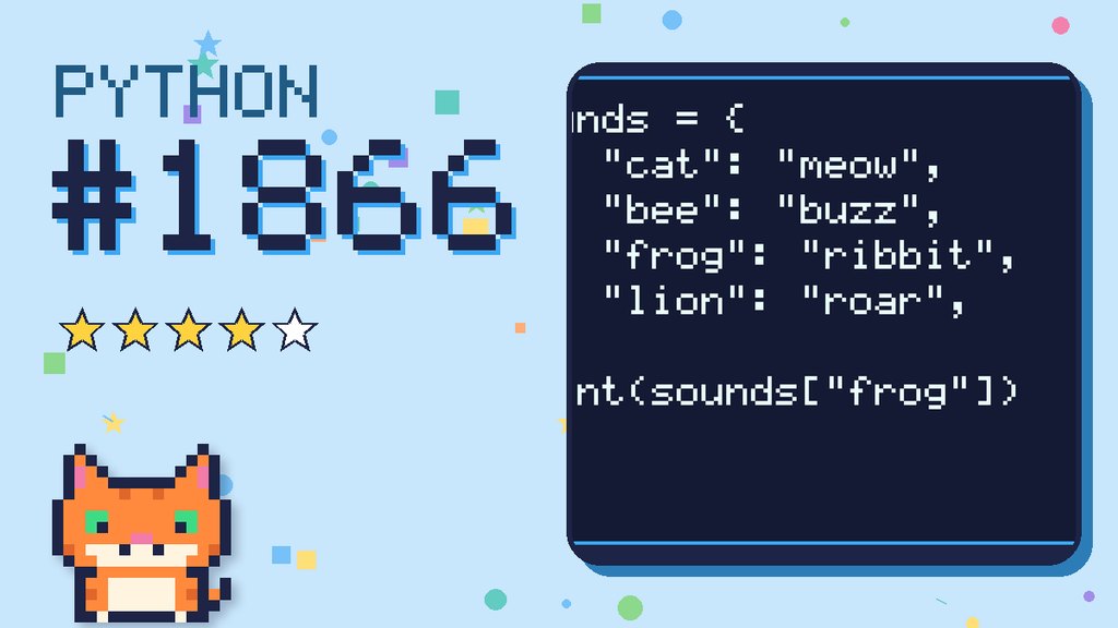Python Puzzler 1866 card