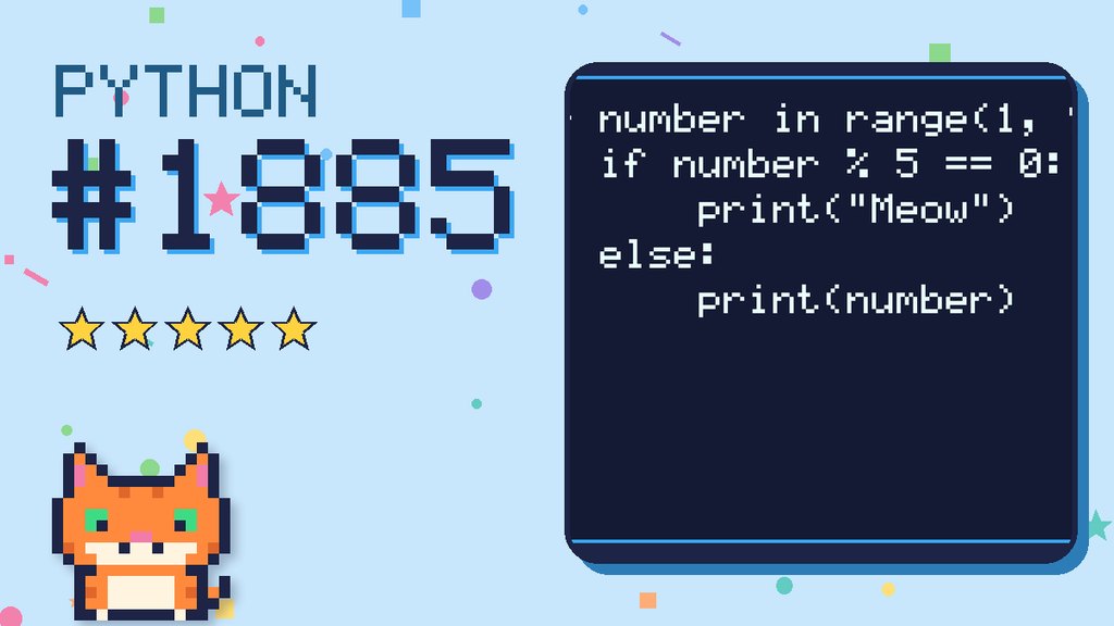 Python Puzzler 1885 card