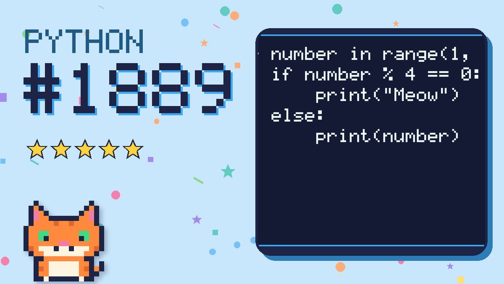 Python Puzzler 1889 card