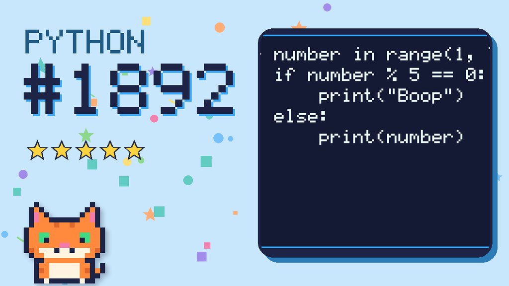 Python Puzzler 1892 card