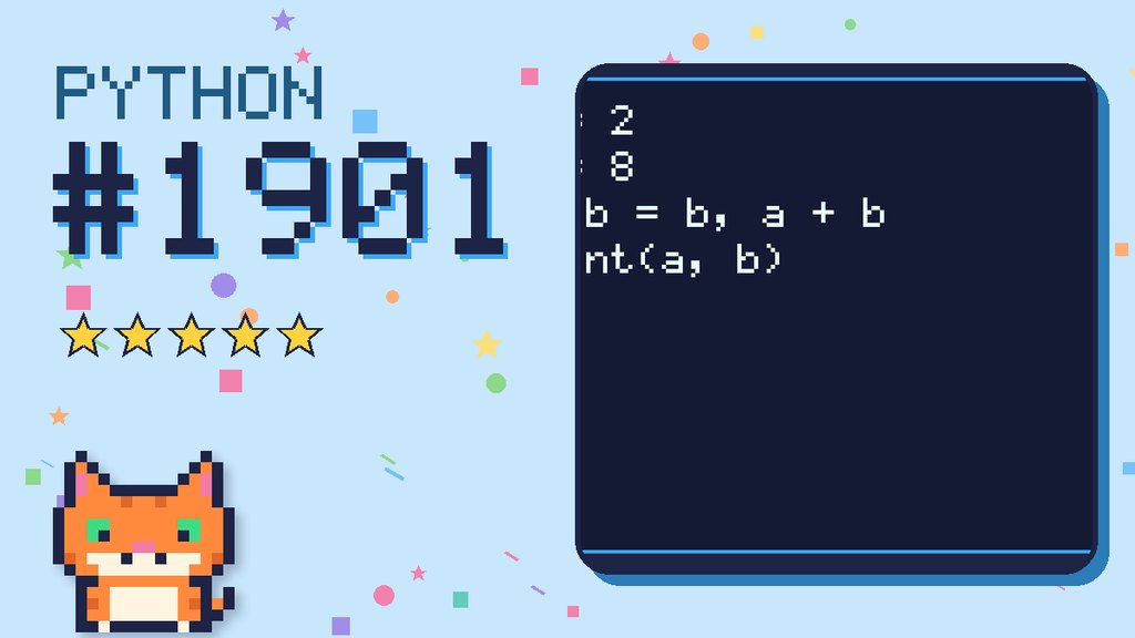 Python Puzzler 1901 card