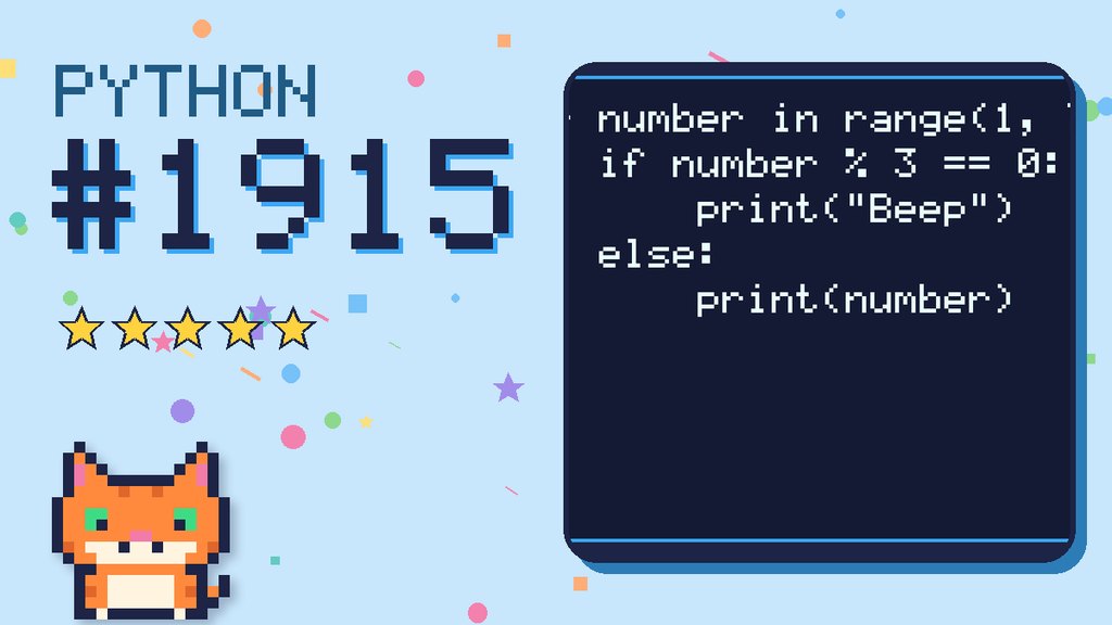 Python Puzzler 1915 card