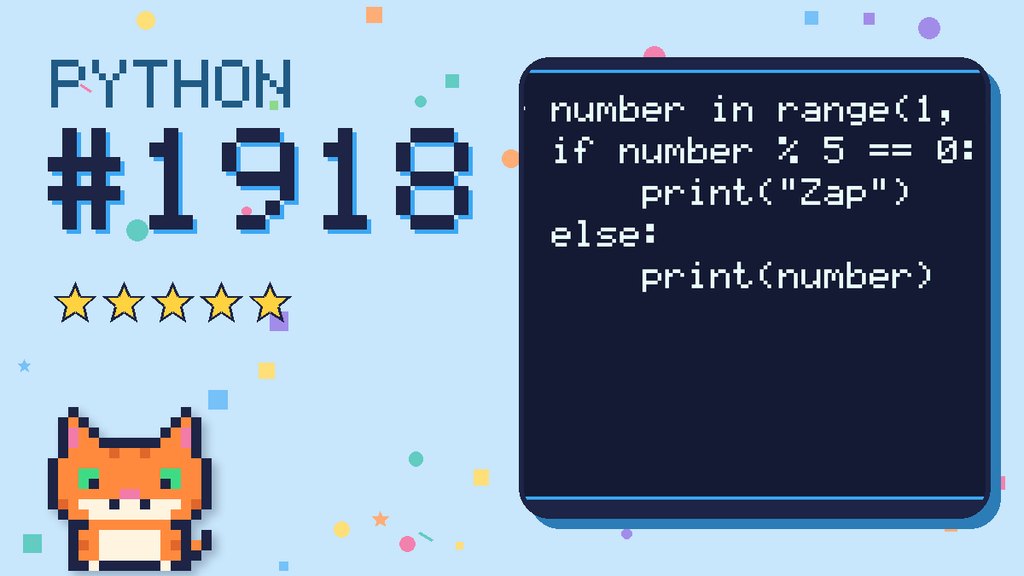 Python Puzzler 1918 card
