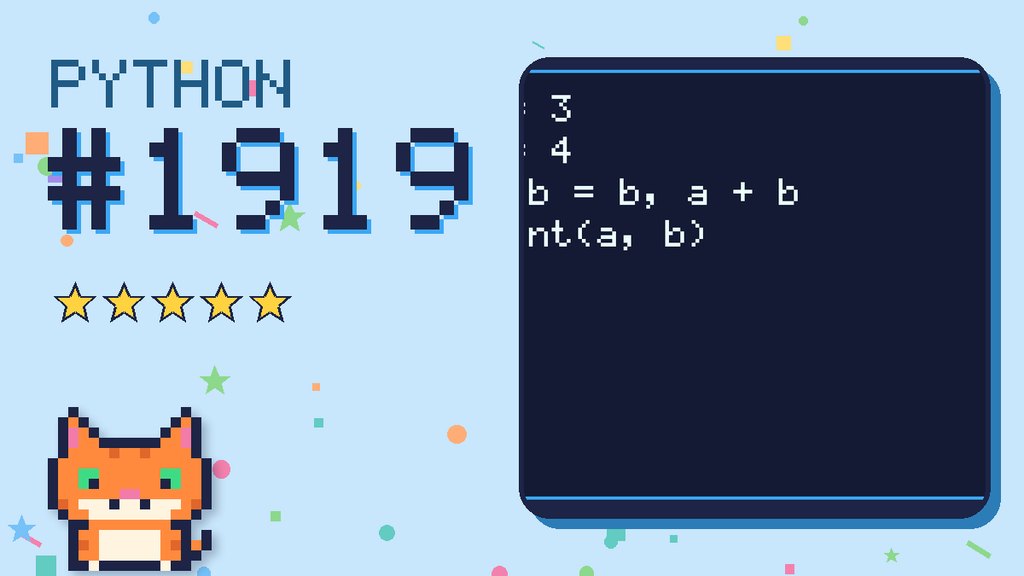 Python Puzzler 1919 card