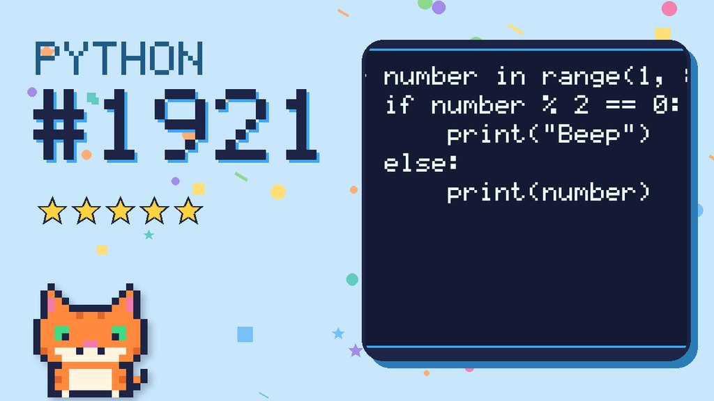 Python Puzzler 1921 card