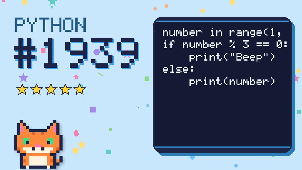Python Puzzler 1939 card