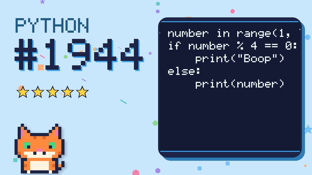 Python Puzzler 1944 card