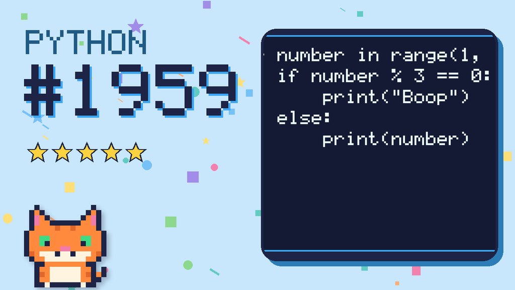 Python Puzzler 1959 card