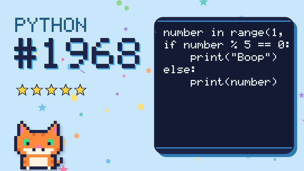 Python Puzzler 1968 card