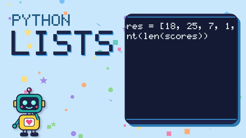 Python Puzzlers card for the topic lists