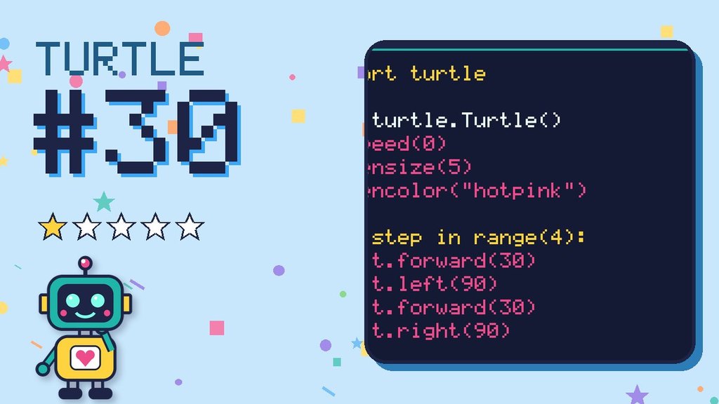 Turtle Challenge 30 card