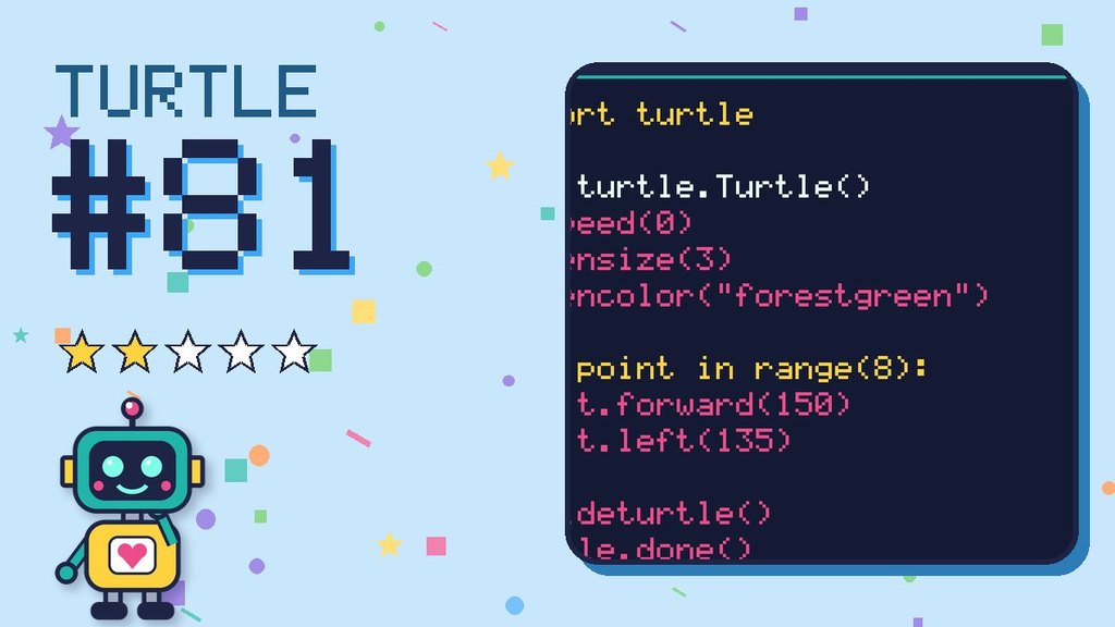 Turtle Challenge 81 card
