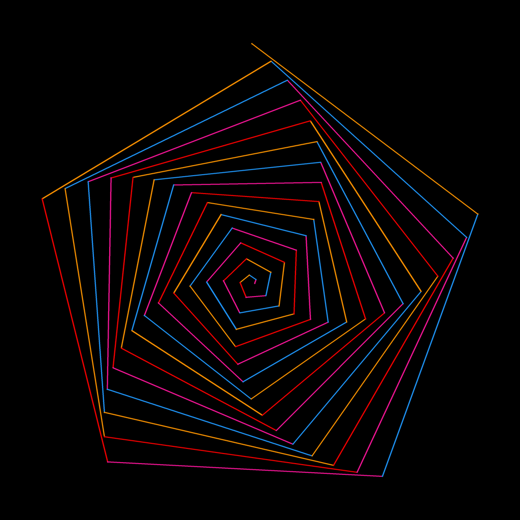 The drawing made by turtle challenge 217.