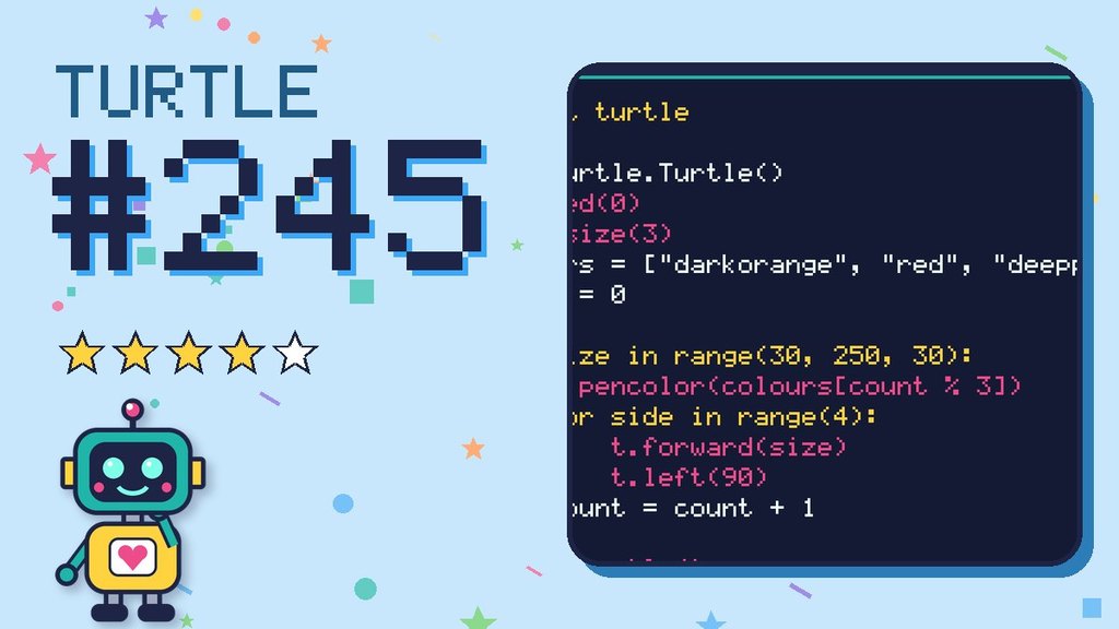 Turtle Challenge #245