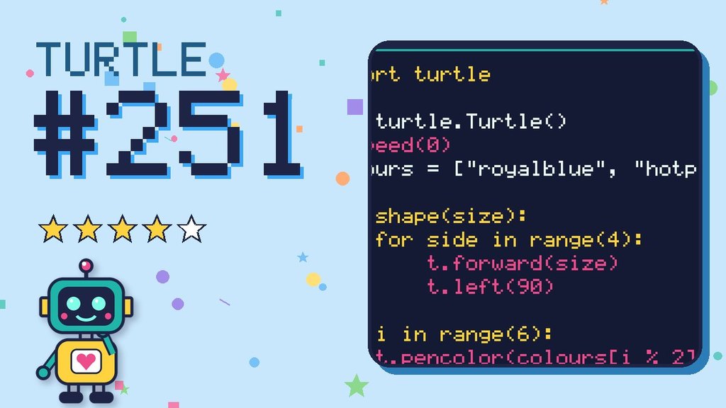 Turtle Challenge 251 card