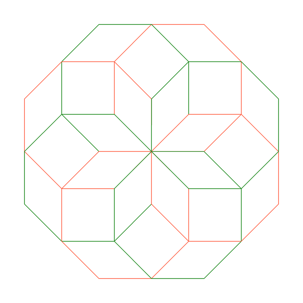 The drawing made by turtle challenge 277.