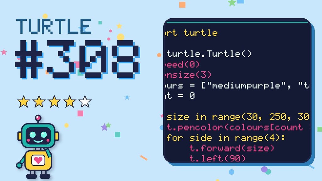 Turtle Challenge #308