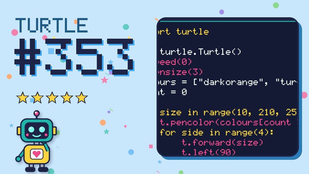 Turtle Challenge 353 card
