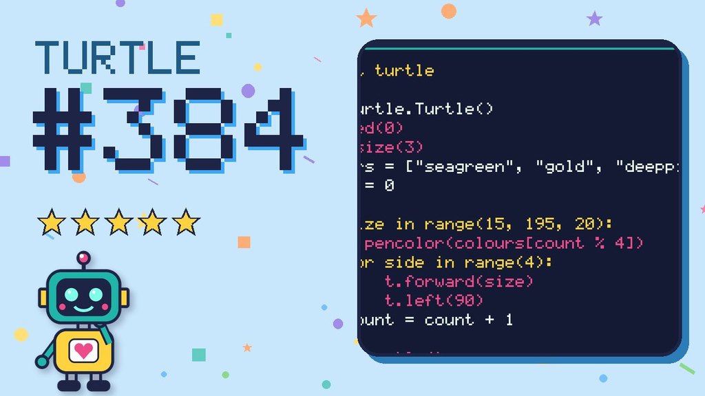 Turtle Challenge 384 card