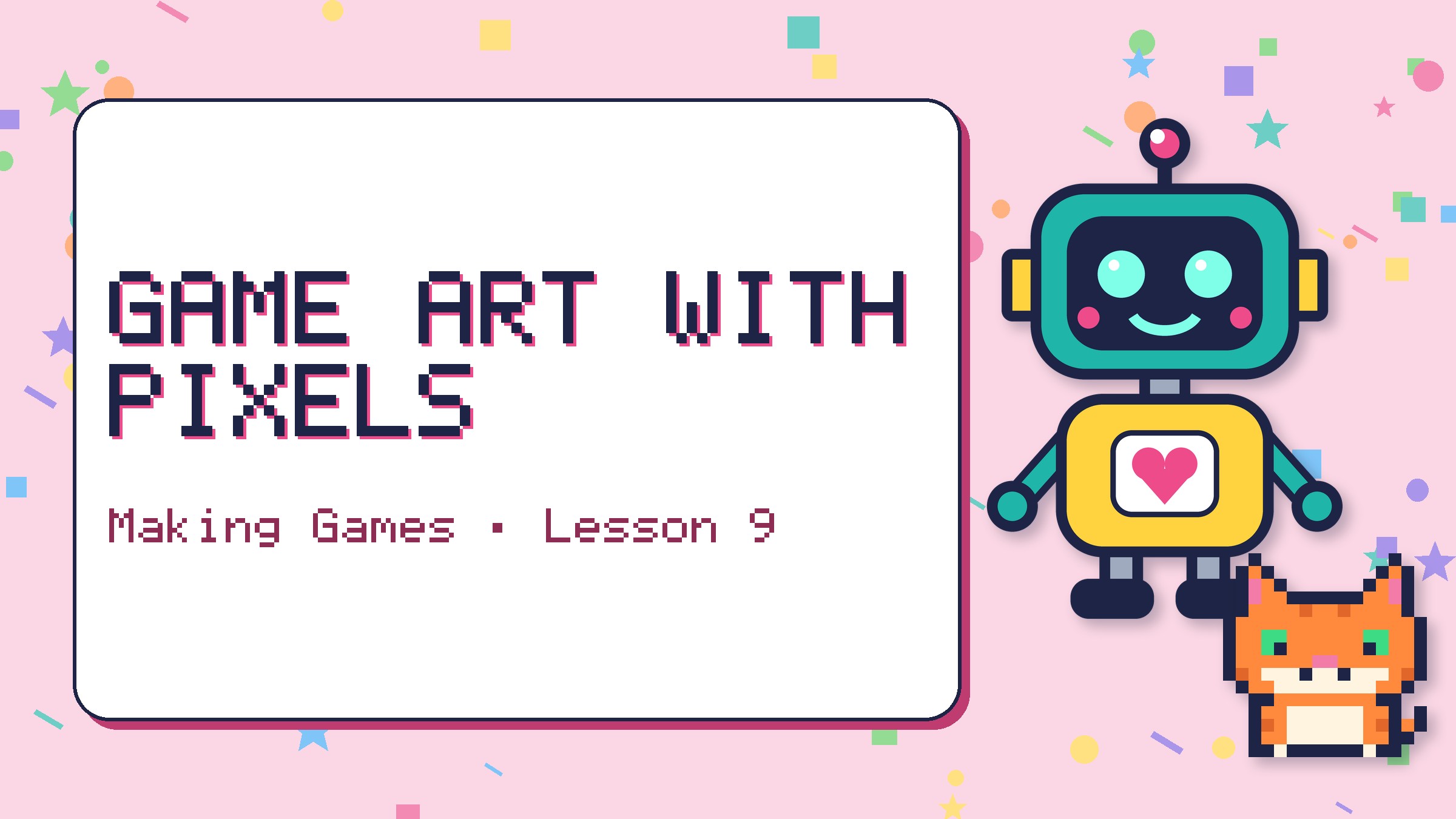 Game Art with Pixels