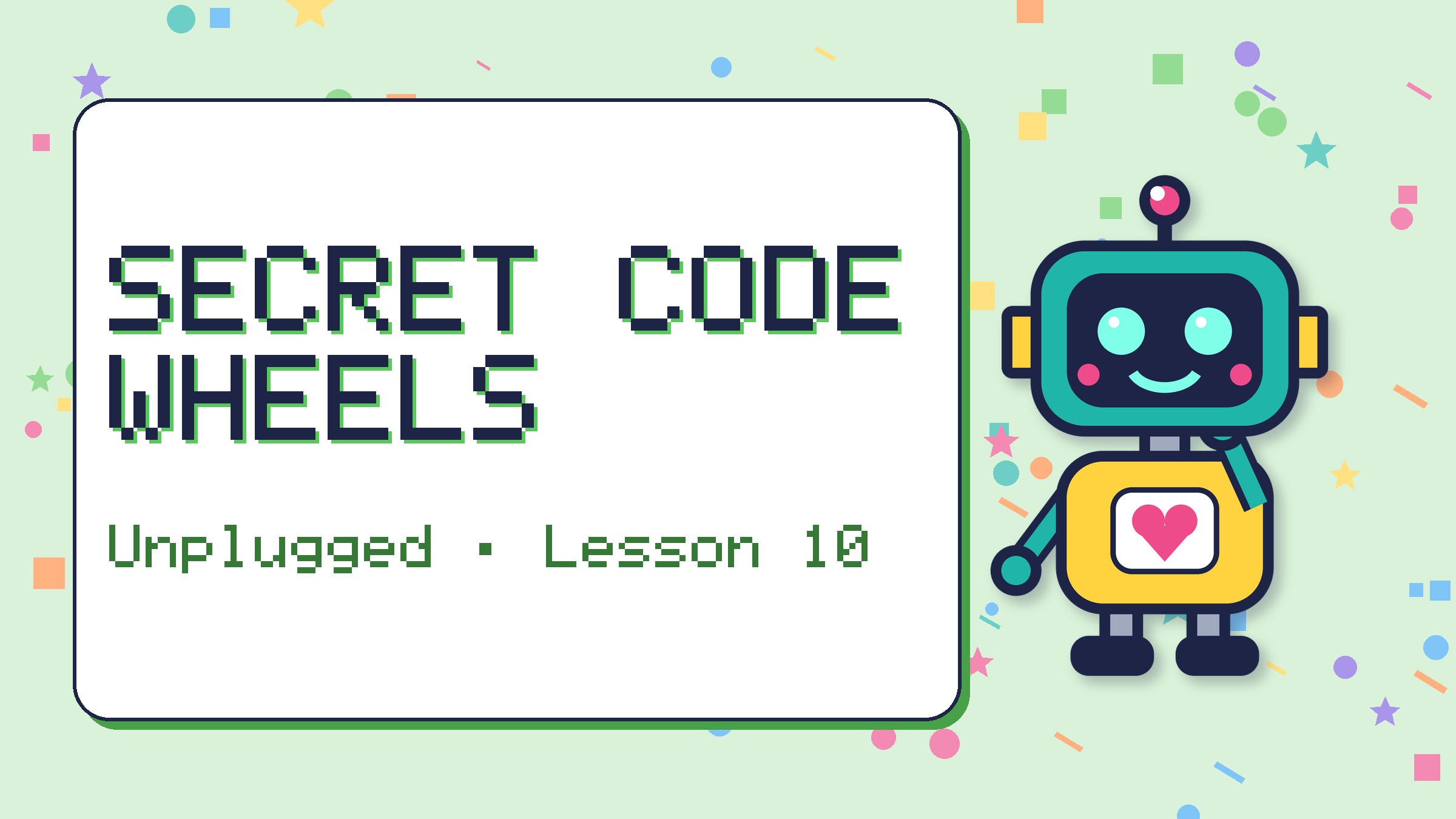 Secret Code Wheels